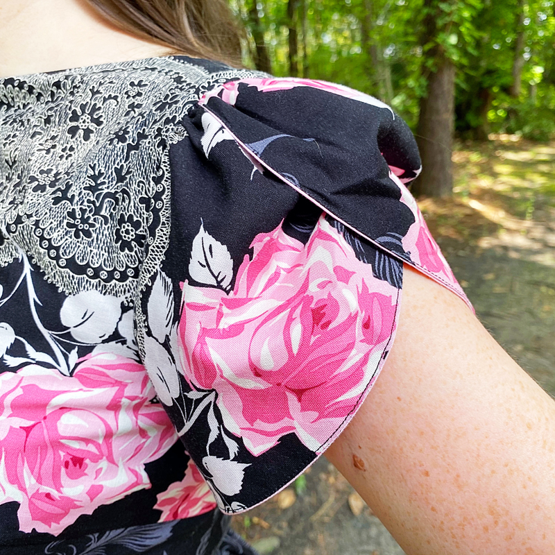 {Sewing} Petal Pusher - The Dressed Aesthetic