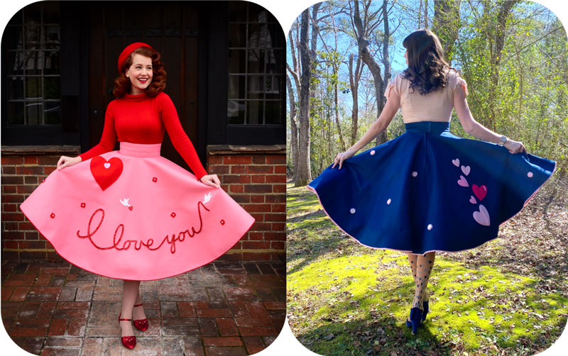 {Sewing} Be Mine - The Dressed Aesthetic
