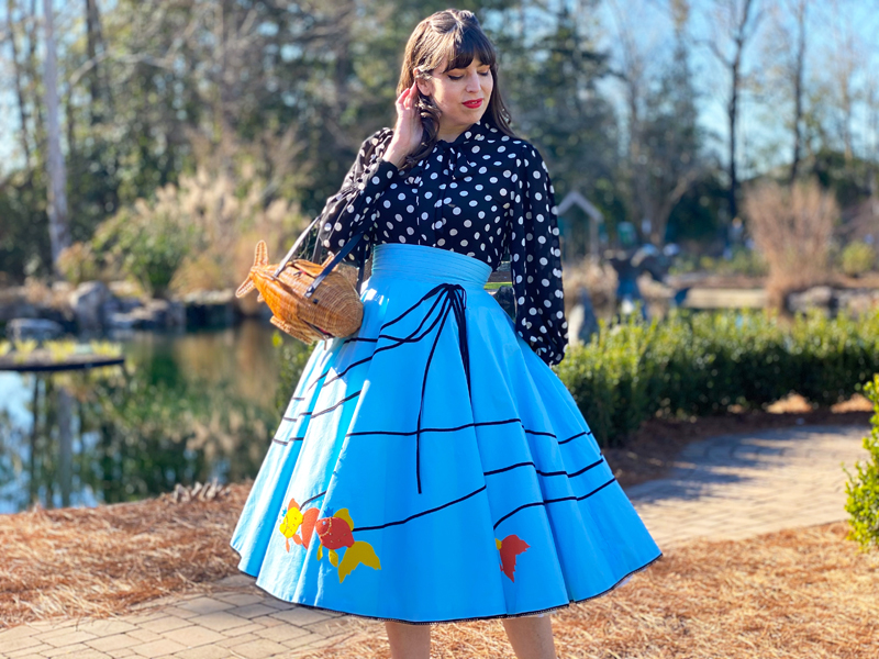 {Sewing} The Foodle Skirt - The Dressed Aesthetic